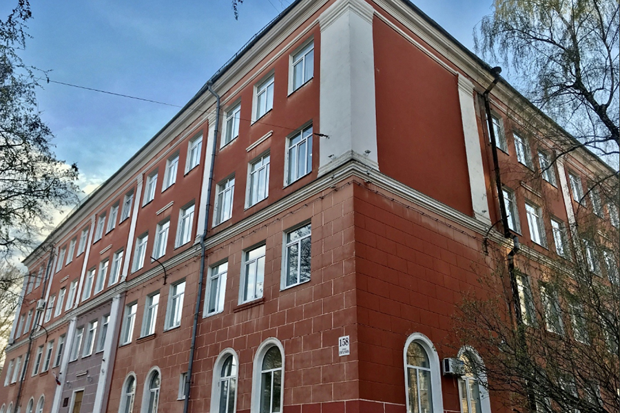 Гимназия no 2 ул гагарина 158 фото Летом завершится реконструкция второй гимназии в Рязани